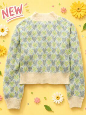 NEW!!! AMERICAN EAGLE NEON YELLOW SUPER SOFT SWEATER - SIZE XL